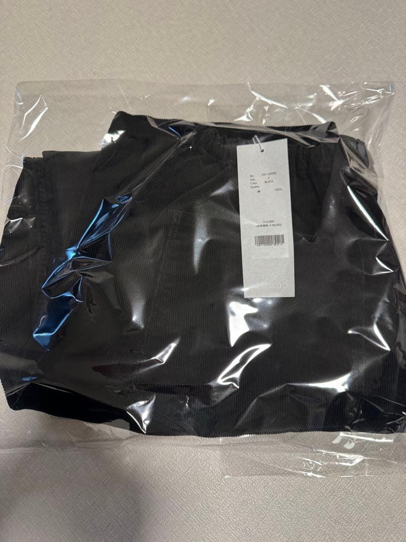 comoli コーデュロイドローストリングパンツ 3番