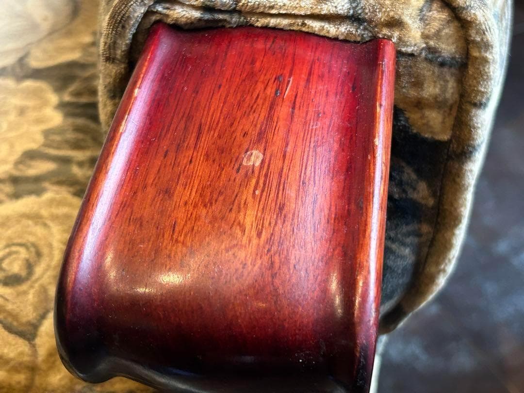 左側　金華山織　ベロア生地　ヴィンテージ　ソファ　アンティーク　レトロ　IZ