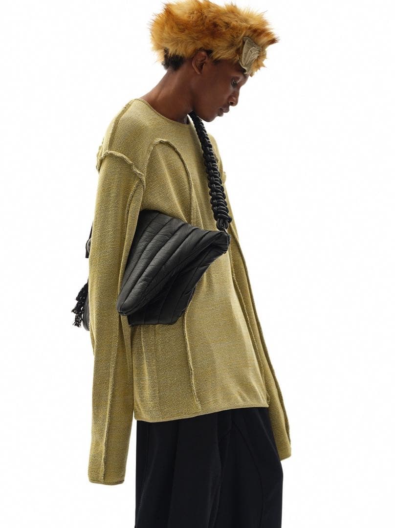 新品 未使用 nutemperor 黒 ショルダーバッグ 箱あり タグ付き