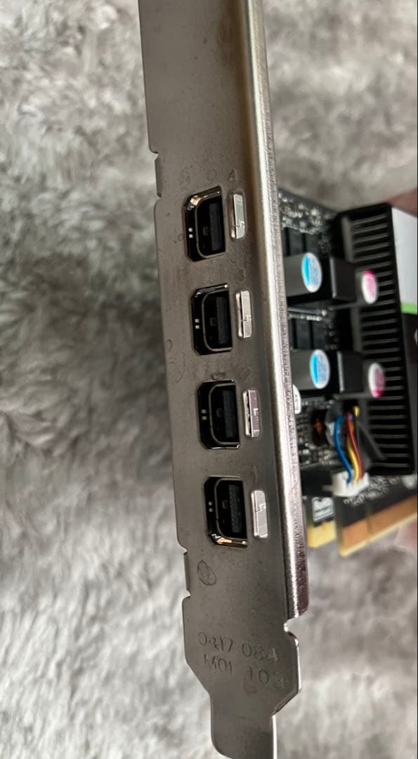 NVIDIA T1000 4GB 正常動作取り外し中古品