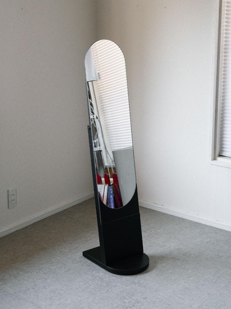 80's SHISEIDO 非売品 スタンドミラー スペースエイジ ポストモダン