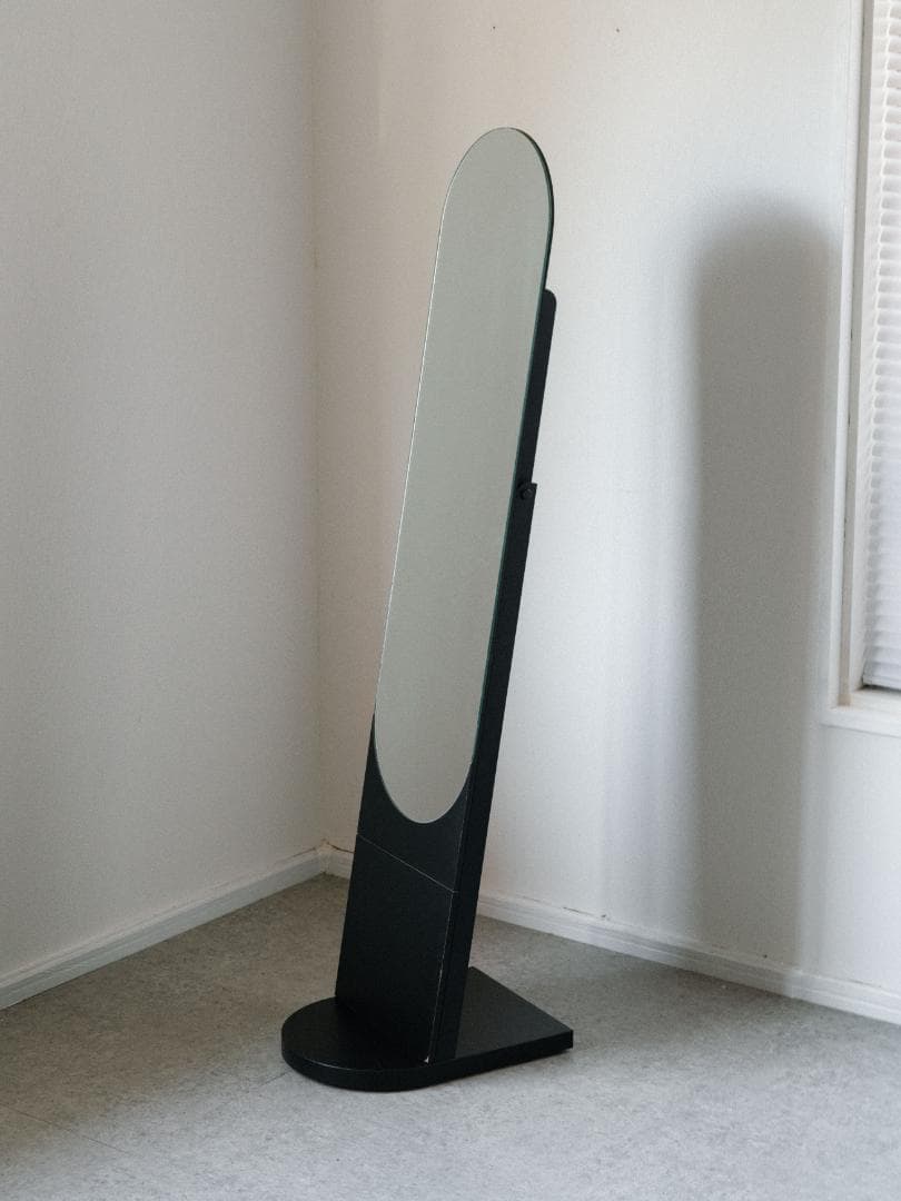 80's SHISEIDO 非売品 スタンドミラー スペースエイジ ポストモダン