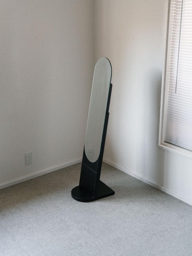 80's SHISEIDO 非売品 スタンドミラー スペースエイジ ポストモダン