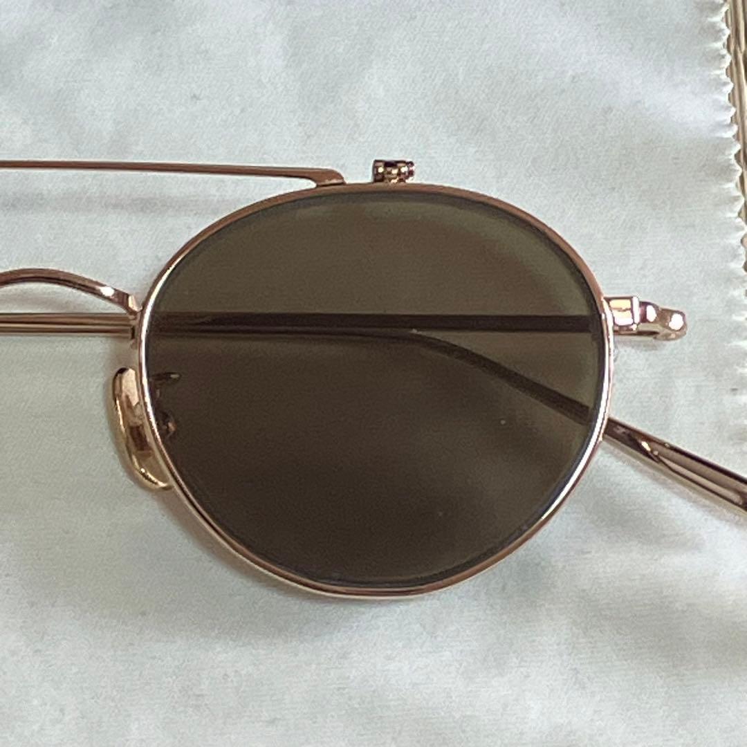 美品　A.D.S.R. adsr サングラス LARS ラーシュ 02 ゴールド