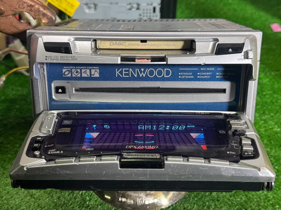 KENWOOD ケンウッド　DPX-6100MD CD・MDデッキ