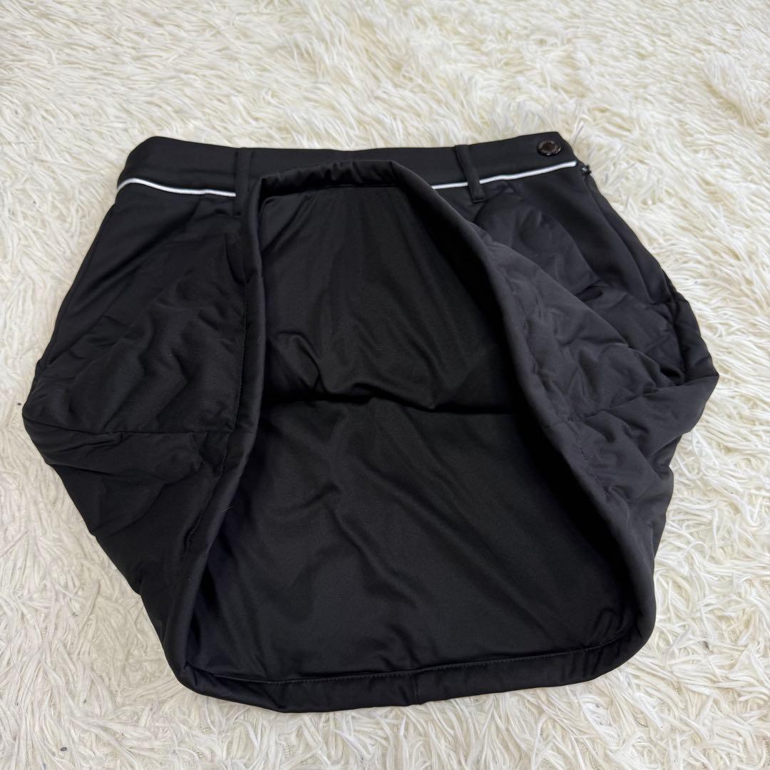 【デサントゴルフ】美品 セットアップ ダウン ブラック Mサイズ レディース