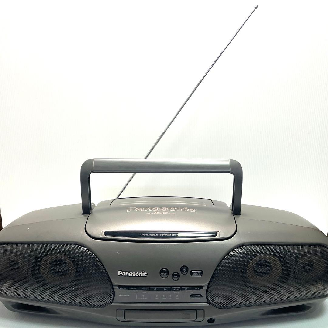 ジャンクPanasonicパナソニックCDラジカセRX-DT909コブラトップ