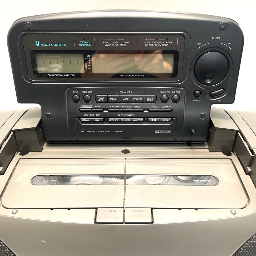 ジャンクPanasonicパナソニックCDラジカセRX-DT909コブラトップ