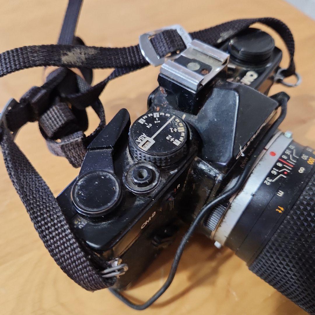 フィルムカメラ OLYMPUS OM-2 + ZUIKO AUTO-T 200mm JUNK