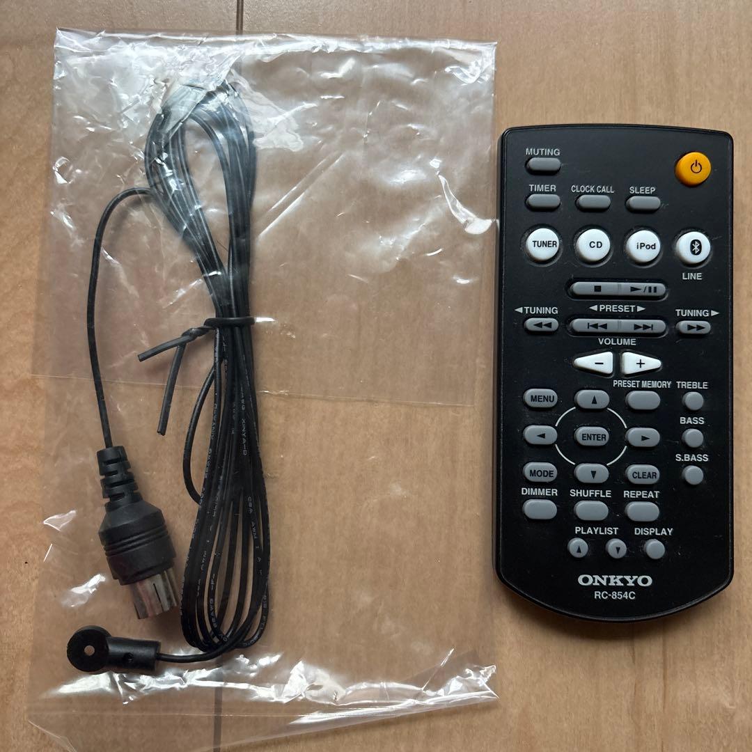 ONKYO CR-U1X D-U1X CDコンポ Bluetoothリモコン付き