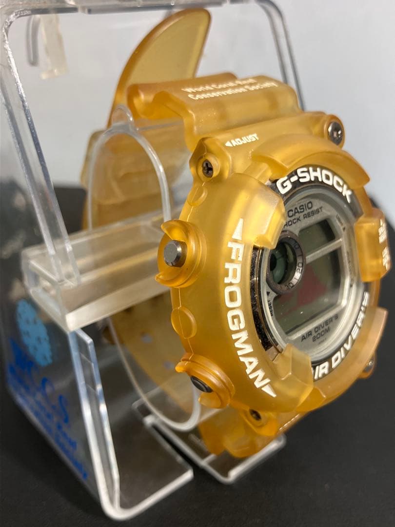 ほぼ未使用保管品G-SHOCK DW-8250WC-7AT WCCSフロッグマン