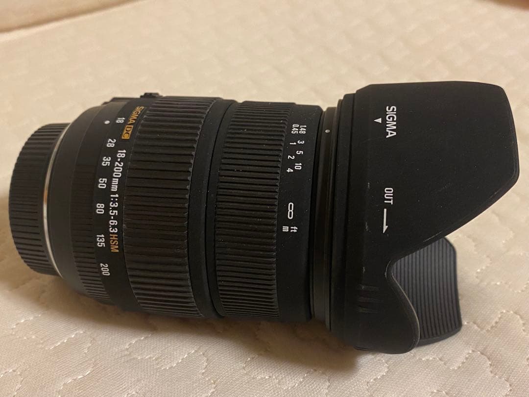 レンズ(ズーム) SIGMA 18-200mm 3.5-6.3 DC OS Nikon