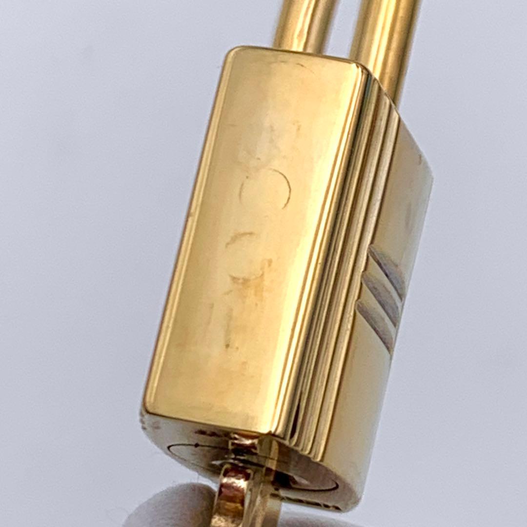 HERMES エルメス カデナ　24Kメッキ　No.117　117番　鍵付き