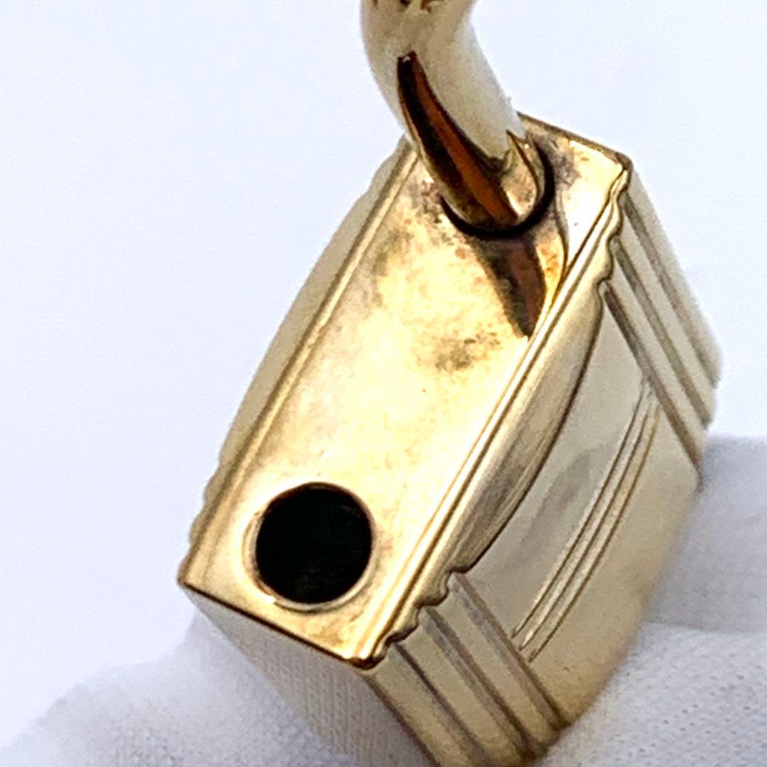 HERMES エルメス カデナ　24Kメッキ　No.117　117番　鍵付き