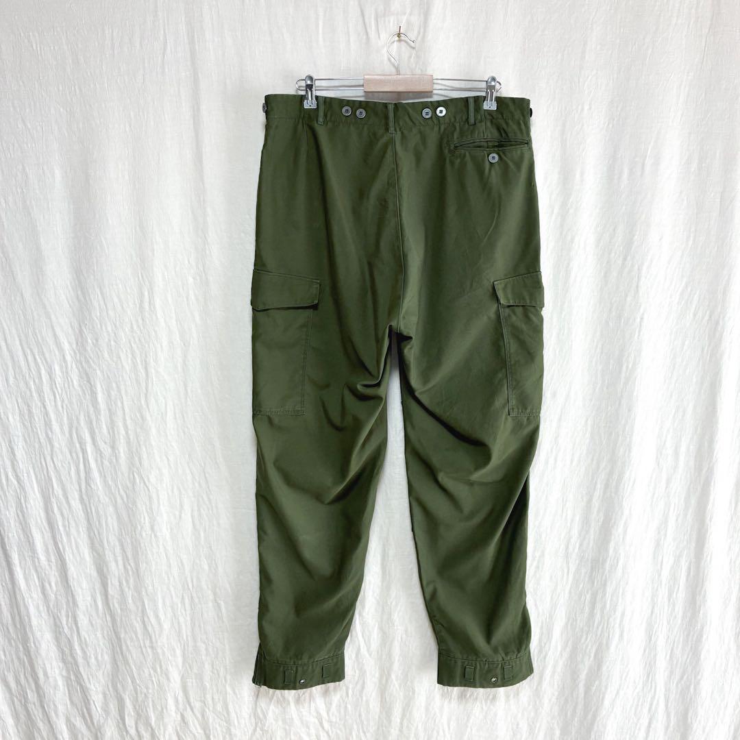 60s スウェーデン軍 M59 ミリタリー カーゴパンツ C54 W38 ユーロ