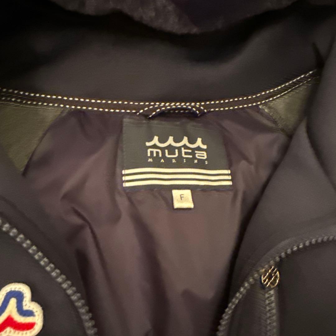 【新品　未使用品】muta MARINEフード付きベスト ネイビー F