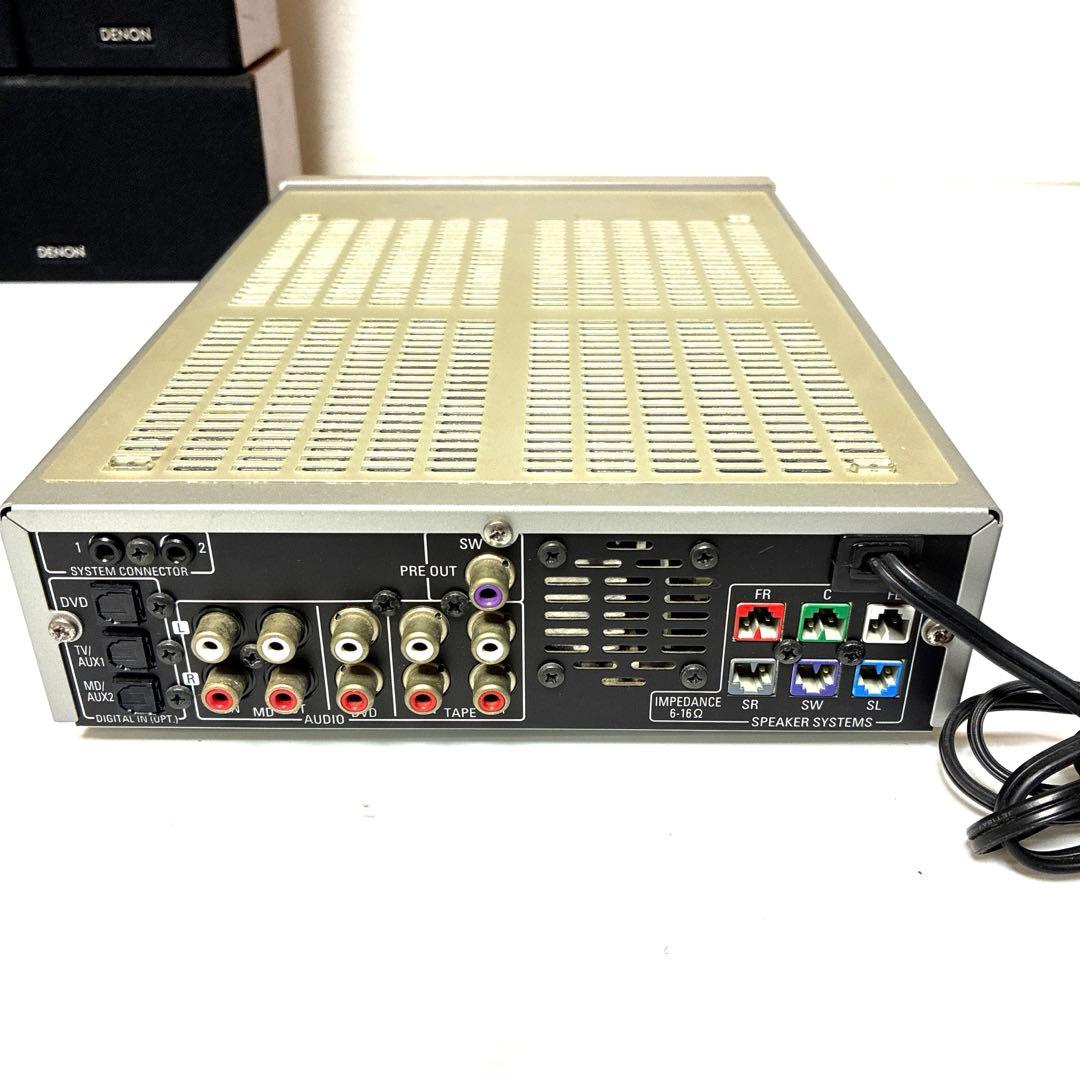DENON DHT-M380 ホームシアターシステム 5.1ch 美品