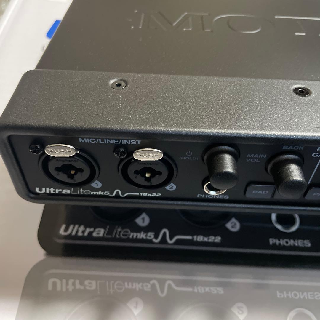 ちゃそ様用【超美品】MOTU UltraLite mk5