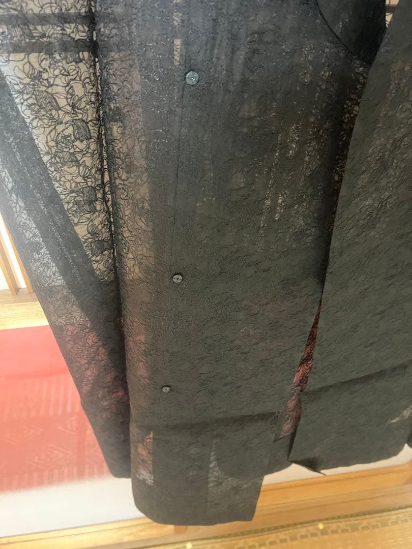 新品未使用 しつけ糸付き 道中着 夏用 和装コート 正絹