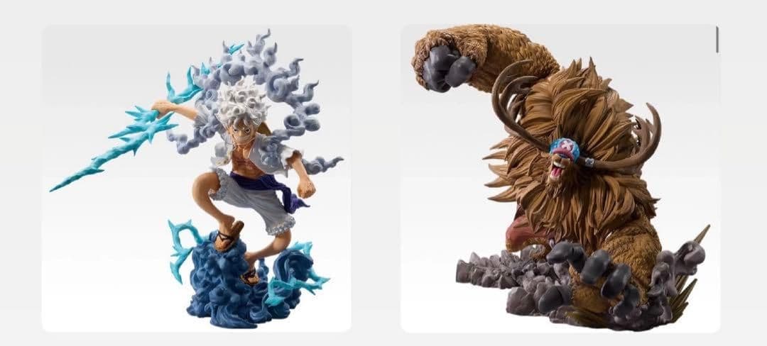 一番くじ ワンピース 悪魔を宿す者達 A賞B賞 ルフィ チョッパー フィギュア