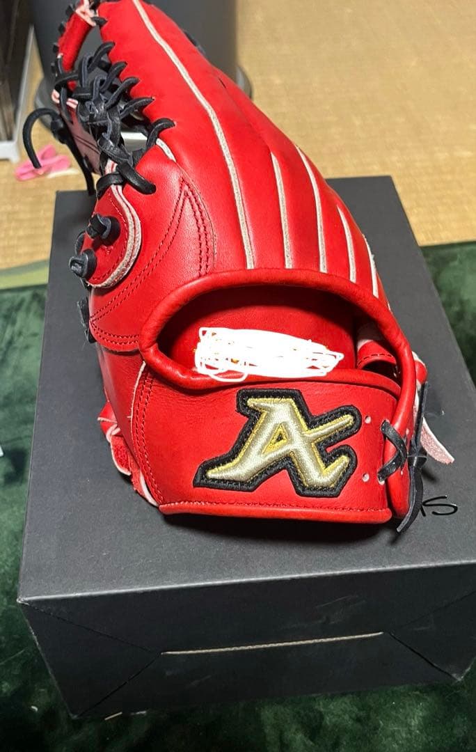 ATOMS 左投げ硬式外野用グローブ