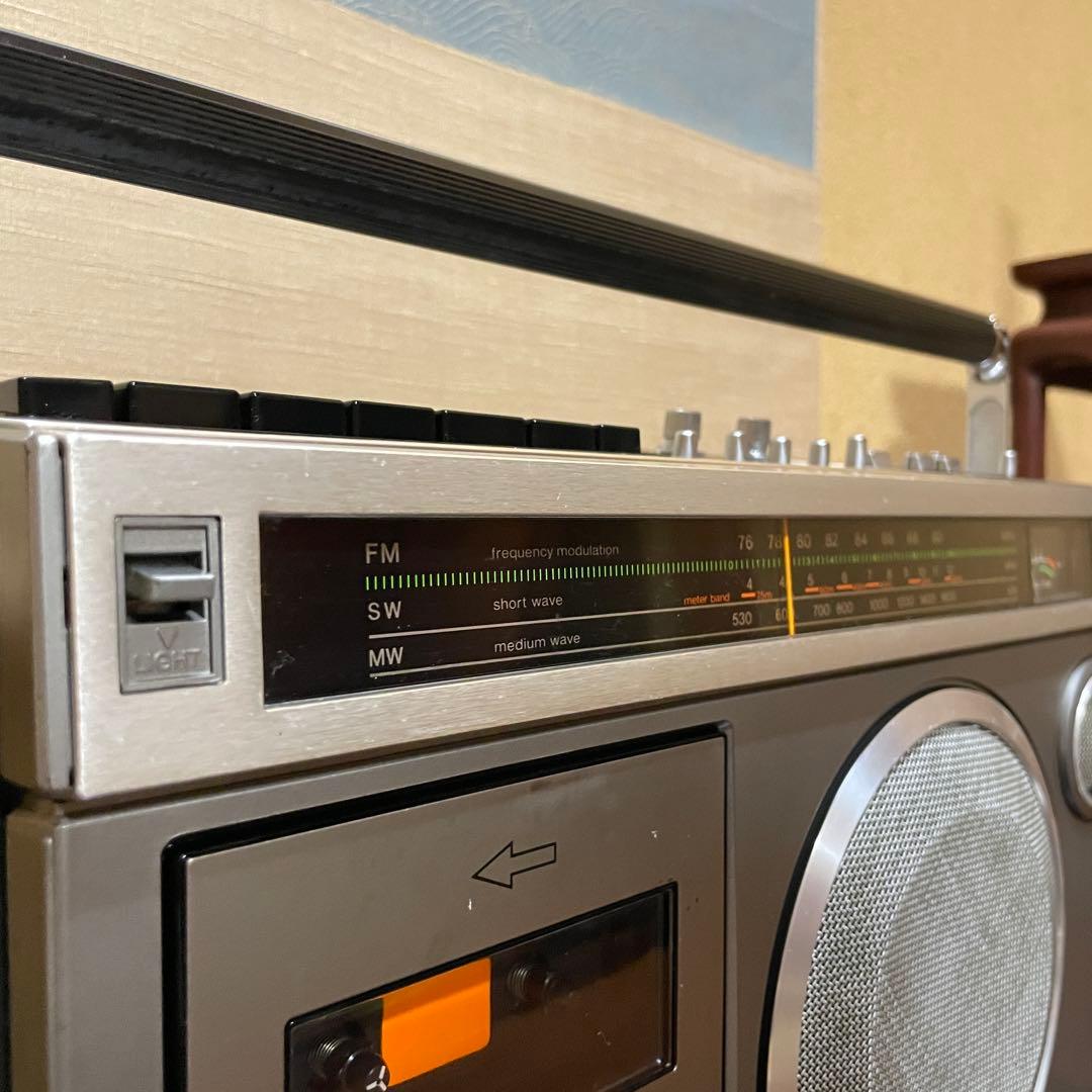 SONY／ラジカセ／CF-1980V／メンテ済み／メンテセット／外装並