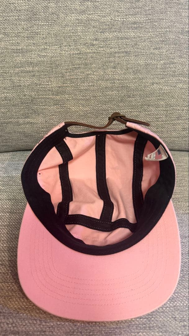 supreme boxロゴ　キャップ　ピンク