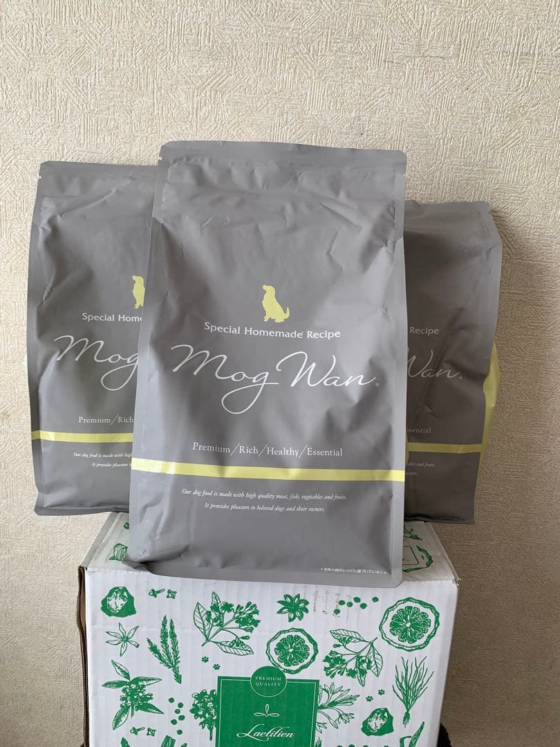 MogWan ドッグフード チキンとサーモン3袋入り