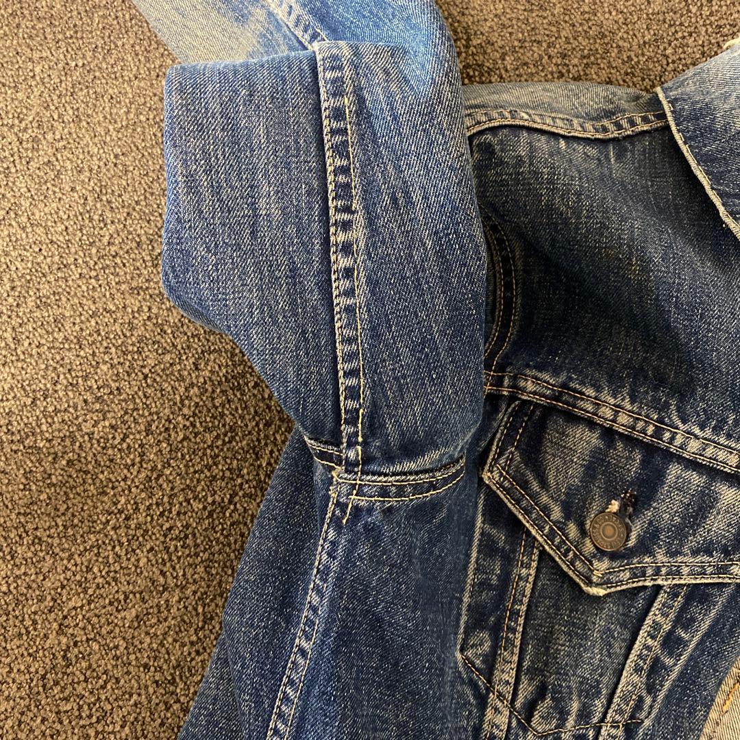 Levi’s 60s BIGE ボタン裏0 3rd 均等　557XX ボロ