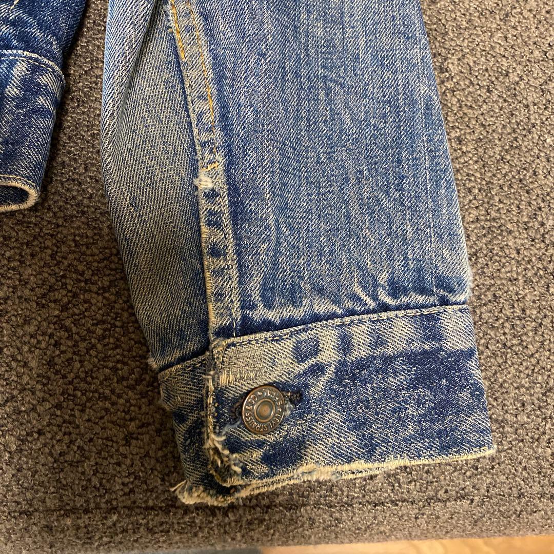 Levi’s 60s BIGE ボタン裏0 3rd 均等　557XX ボロ