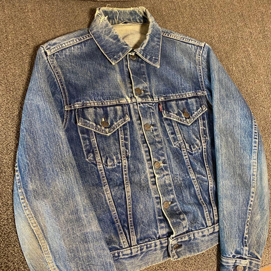 Levi’s 60s BIGE ボタン裏0 3rd 均等　557XX ボロ