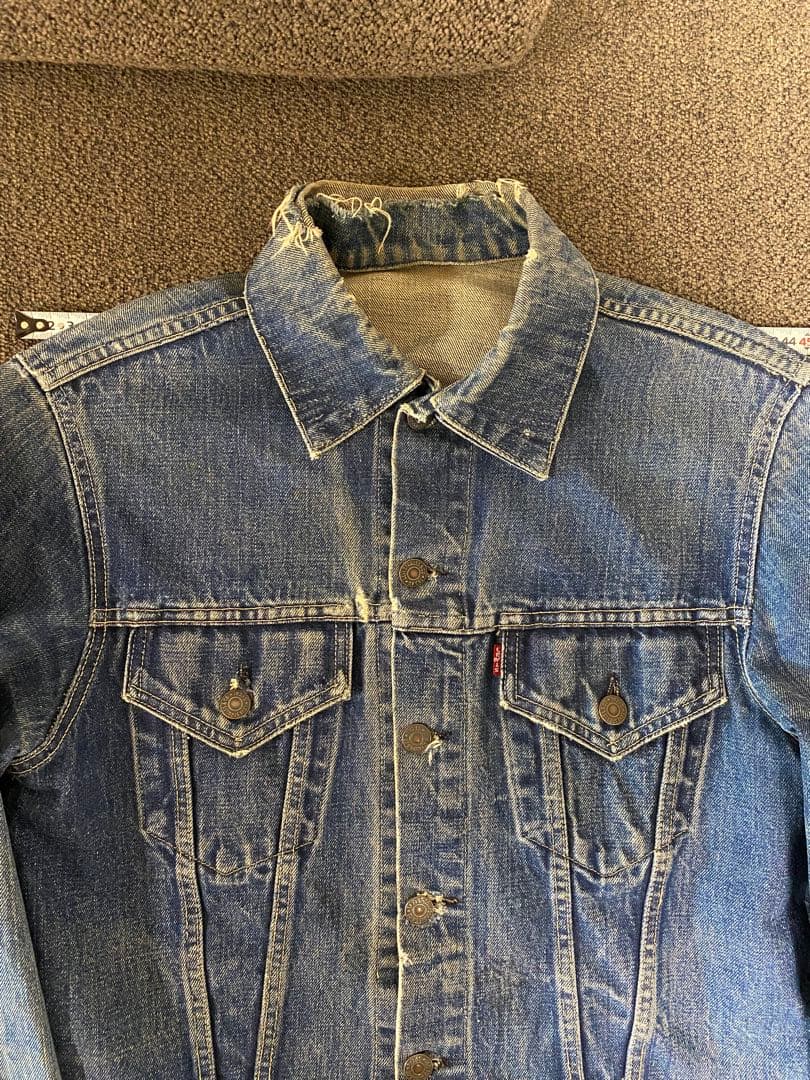 Levi’s 60s BIGE ボタン裏0 3rd 均等　557XX ボロ