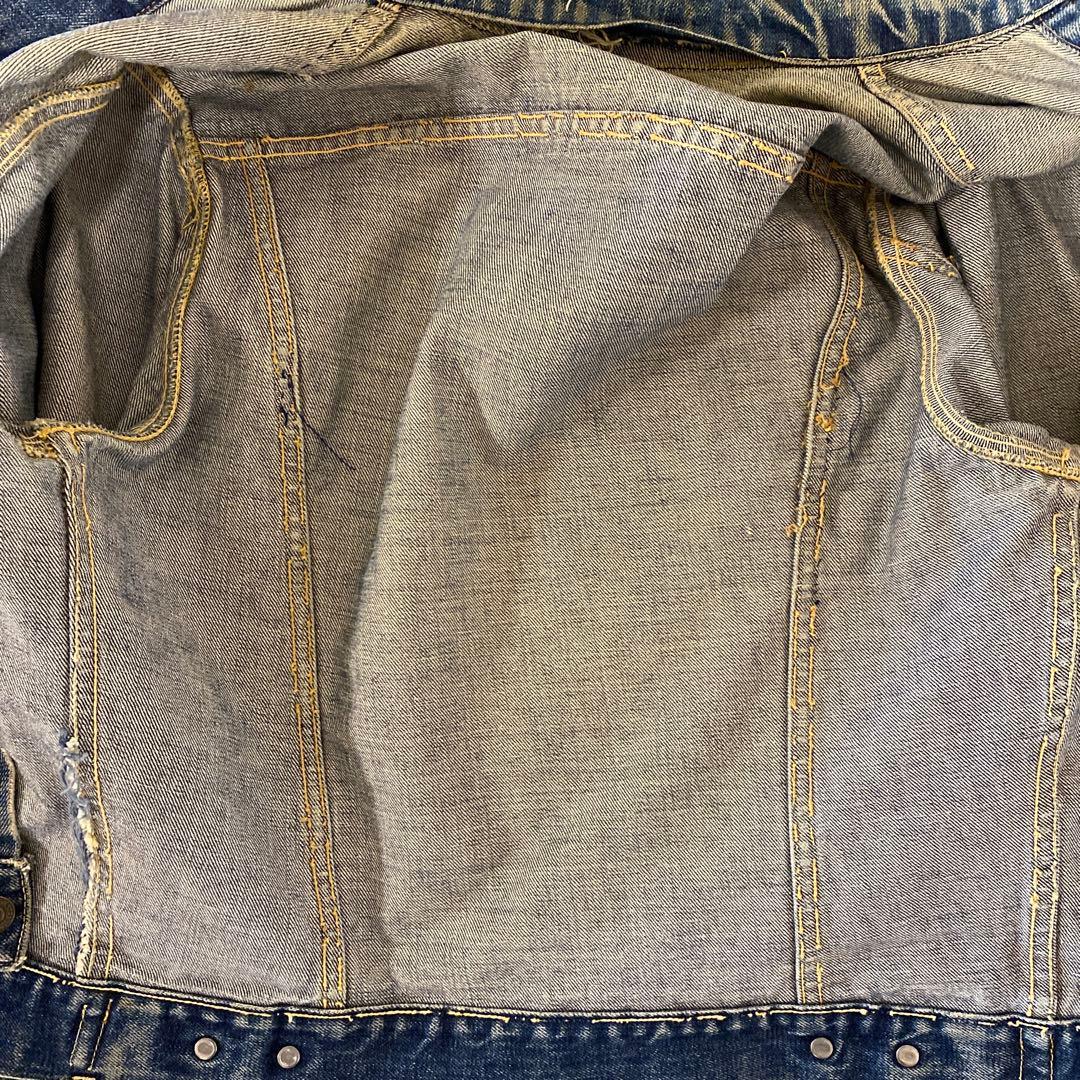 Levi’s 60s BIGE ボタン裏0 3rd 均等　557XX ボロ