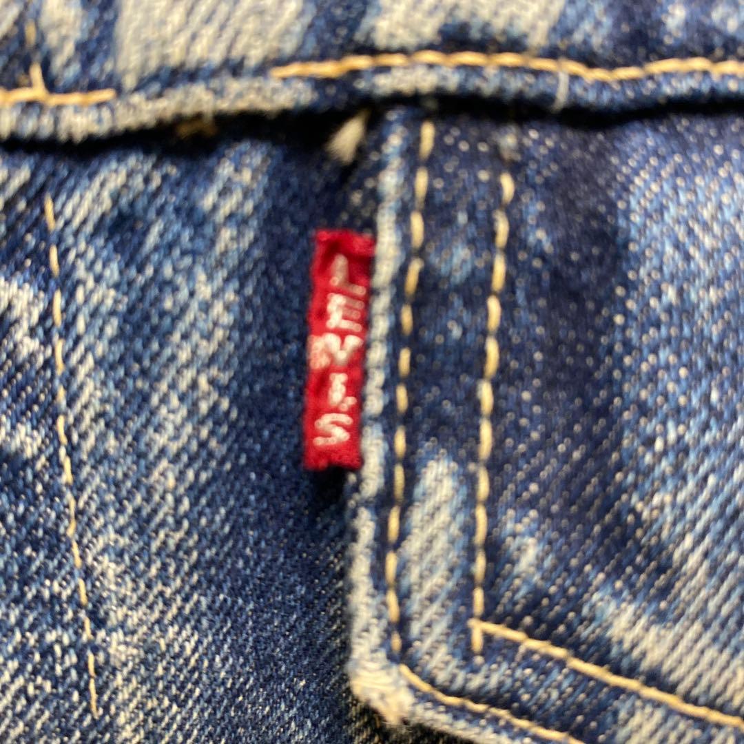Levi’s 60s BIGE ボタン裏0 3rd 均等　557XX ボロ