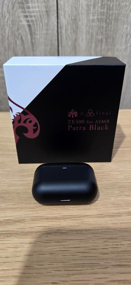 イヤホン ZE500 for ASMR Patra Black