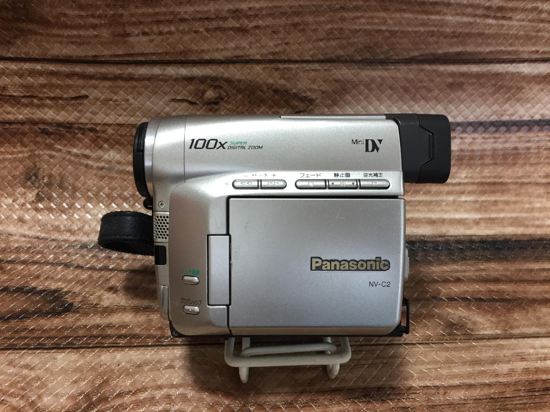撮影再生ダビングOK　美品　Panasonic NV-C2　付属品有　液晶綺麗