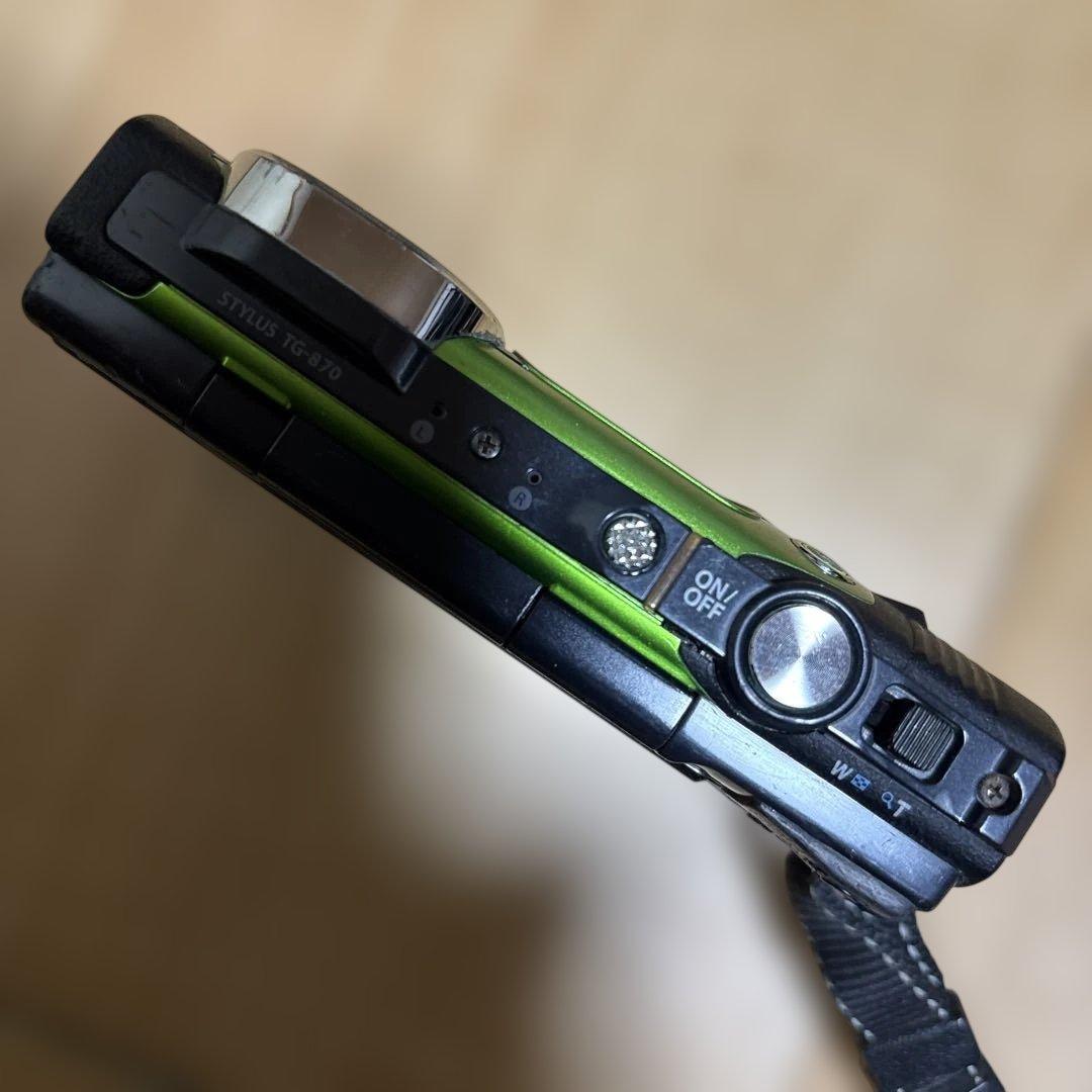 OLYMPUS STYLUS TG-870 Tough 防水　グリーン