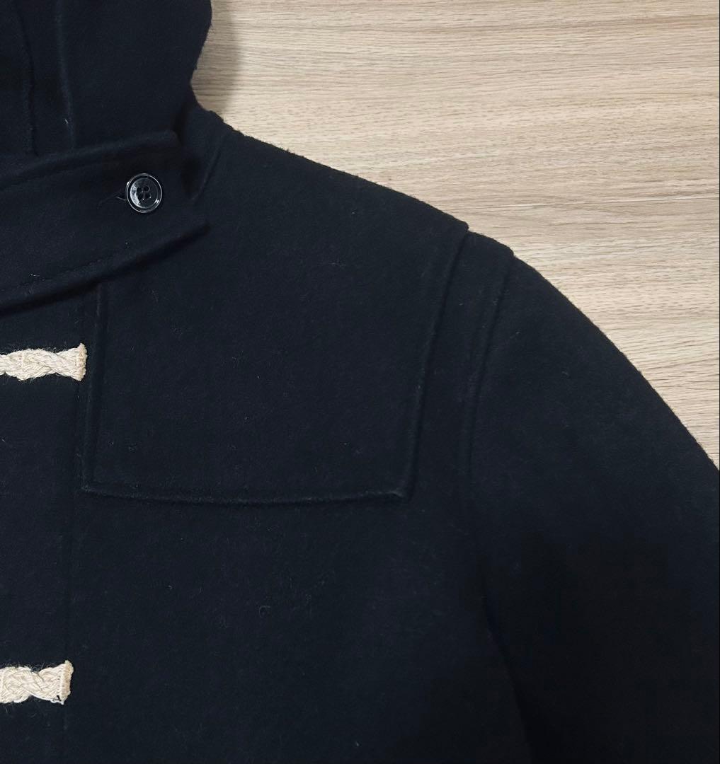 〈クリーニング済み〉 Schott ダッフルコート ブラック M