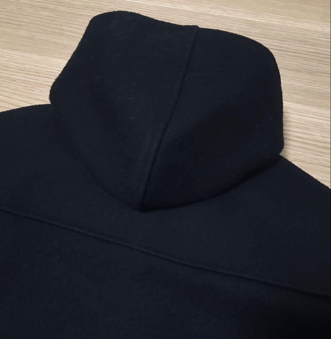 〈クリーニング済み〉 Schott ダッフルコート ブラック M