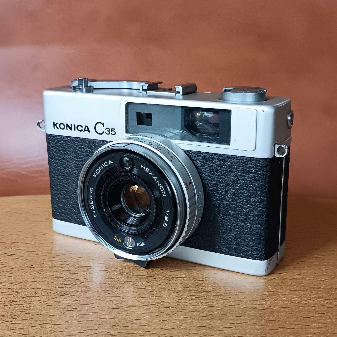 フィルムカメラ【完動品】コニカC35 芦田愛菜カメラ