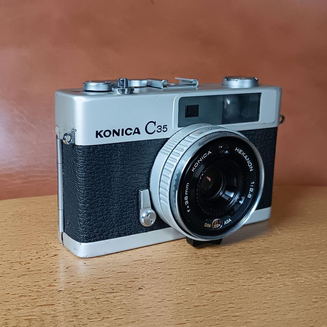 フィルムカメラ【完動品】コニカC35 芦田愛菜カメラ