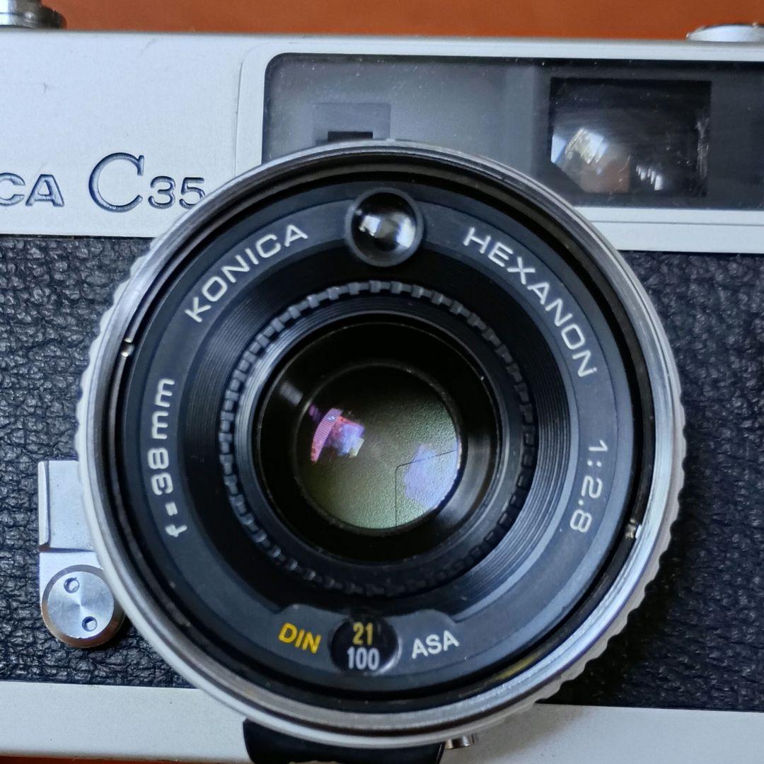 フィルムカメラ【完動品】コニカC35 芦田愛菜カメラ