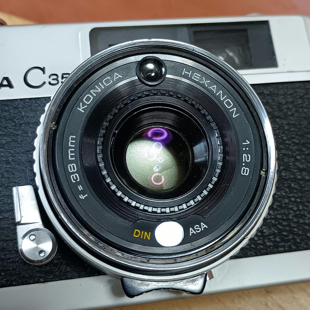 フィルムカメラ【完動品】コニカC35 芦田愛菜カメラ