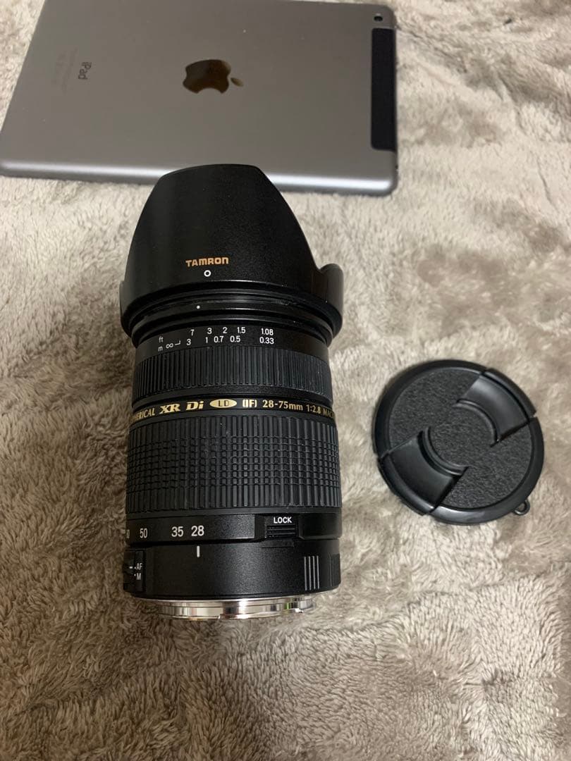 レンズ(ズーム) Tamron SP ASPHERICAL 28-75mm F/2.8 XR Di