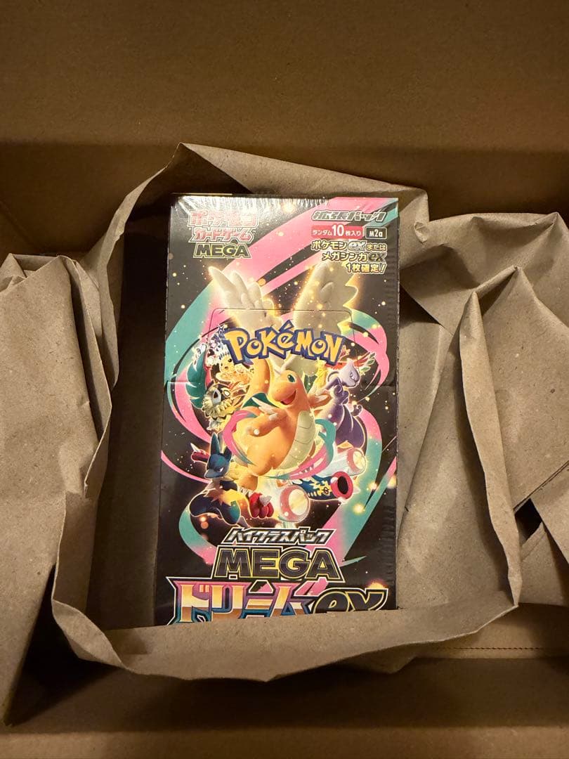 ポケモンカードゲーム☆ハイクラスパック メガドリームex シュリンク付き 1箱