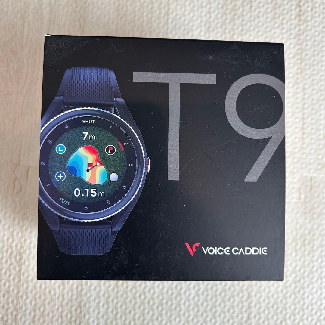 ボイスキャディ　GPSスマートゴルフウォッチ　T9 ブラック