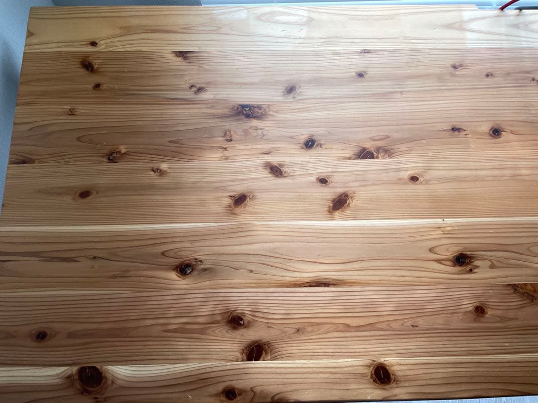 KANADEMONO PCデスク ダイニング 無垢 杉 アイアン180×66