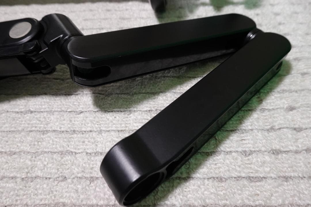 Bauhutte ロング モニターアーム GS シングル BMA-1GS-BK