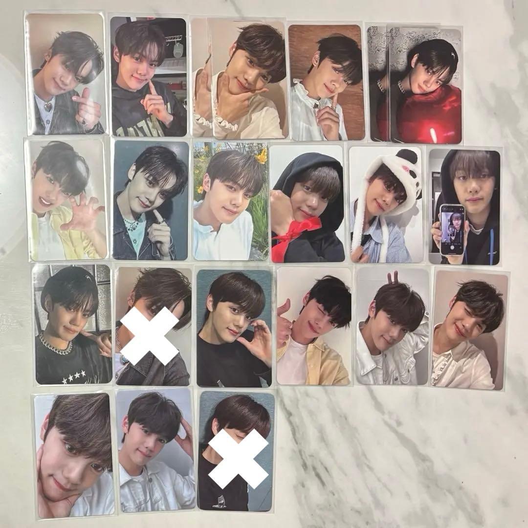 zerobaseone ゼベワン　ギュビン　トレカ　セット　まとめ売り