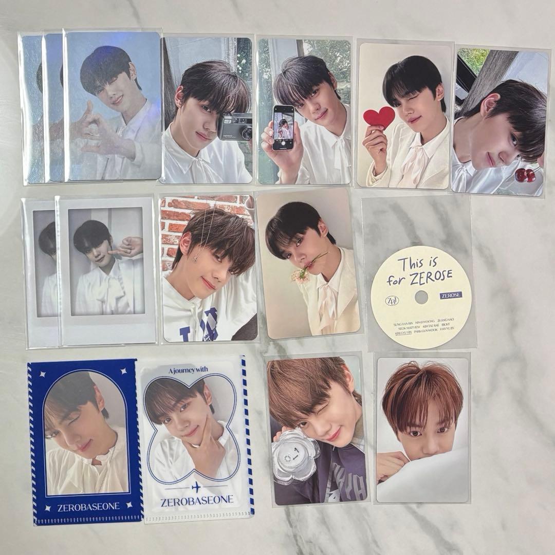 zerobaseone ゼベワン　ギュビン　トレカ　セット　まとめ売り